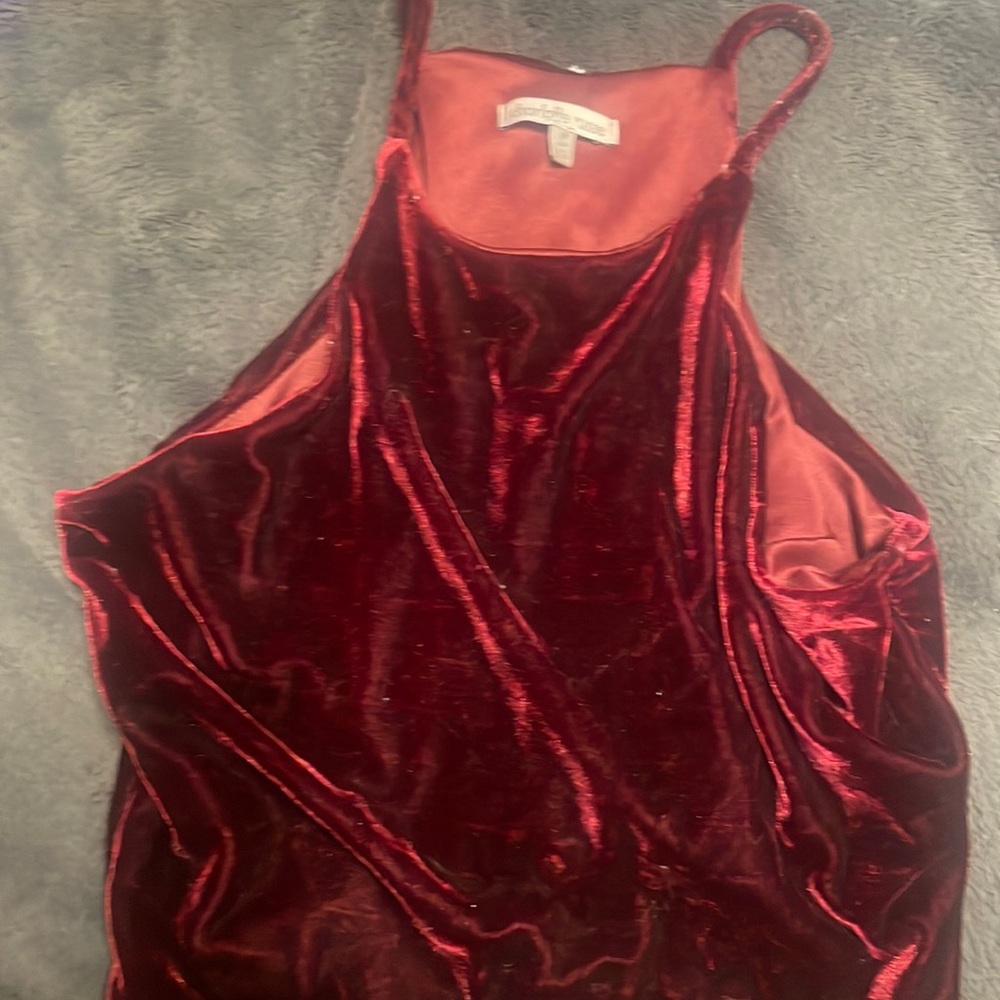 Charlotte Russe,Red tank/crop top